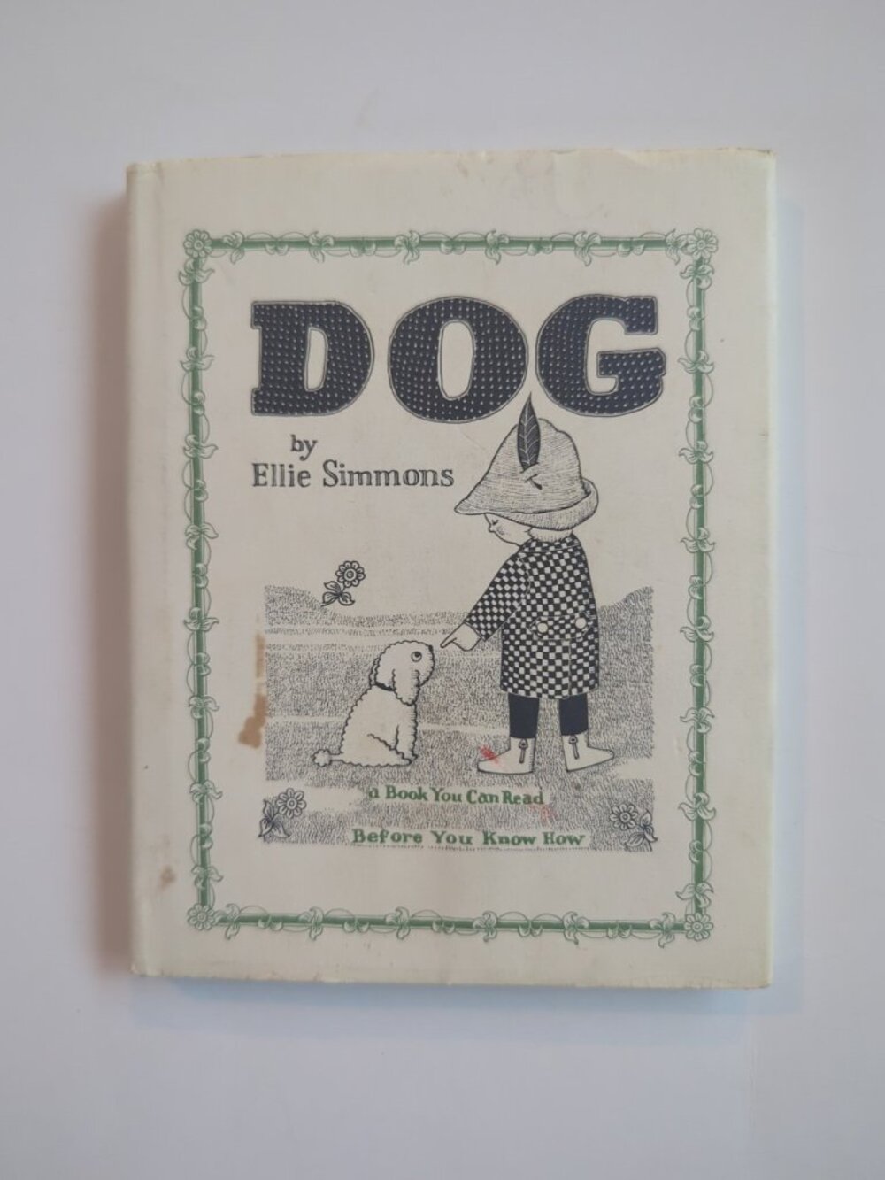 DOG Ellie Simmons 1967 David McKay A Book You Can Read Before You Can Read HC DJ